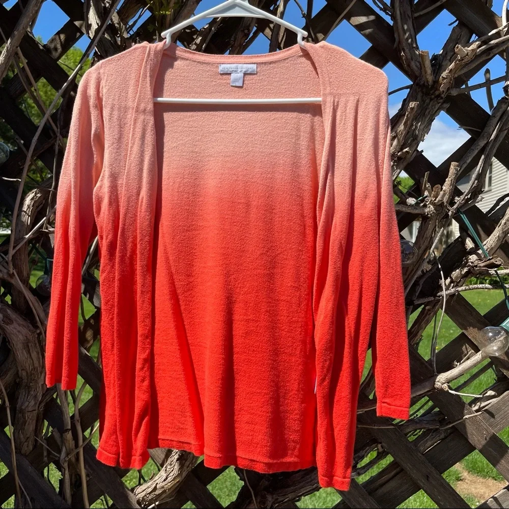 New York & Company Ombré Button Down - Picture 2 of 5